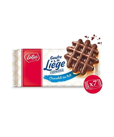 LOTUS - Milk Chocolate Liège Waffles 363G - Pack of 4