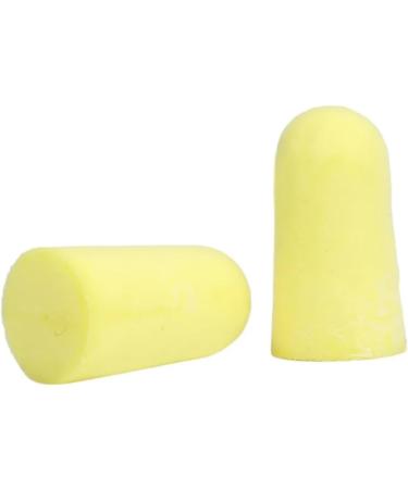 Soft Foam Tapered Ear Plugs for Travel | Sleep & Noise Prevention | Yellow Hearing Protection - Buy Online on GoSupps.com