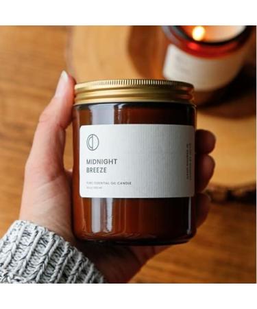 Buy Oct Fragrance Candle - Rose Geranium Patchouli & Vetiver | 250ml Natural Soy Wax Candle with Essential Oils - International Shipping Available - Buy Online on GoSupps.com