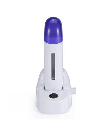 Roll-on-wax warmer 3 types of roll-on wax warmer portable roll-on-wachsheizer warm wax in the scooter for women and men rough hair removal with heating base (UK220VSINGLE SEAT)