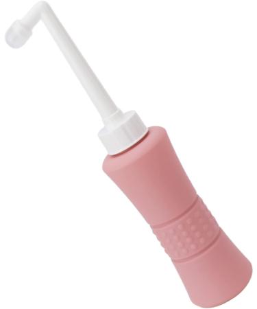 Vaginal Shower Bidet 500ml | Elbow Toilet Bidet & Bathroom Cleaner | Pink - Buy Online on GoSupps.com