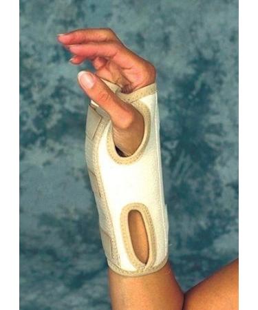 Scott Specialties Canvas Wrist Brace Sport Aid Large 0.34 Pound