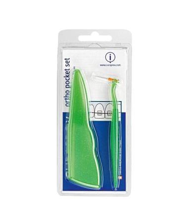 Curaprox Ortho Care Kit the Ortho Care Set with System UHS 451 holder Pocket Set & and Interdental Brushes CPS 07 14 18
