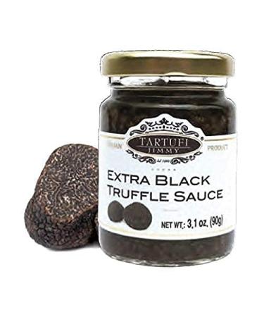 Tita Italian Black Truffle Gourmet Sauce, Tartufata Black Summer Truffle, Smooth Texture, Exotic, Nutritious Antioxidants, Protein, Vitamins, Antibacterial, Multi-Purpose, Net Quantity: 3.1 oz.