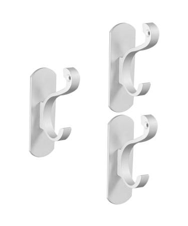 Alipis 3 Pcs Wall Mounted Hooks Adhesive Hooks Heavy Duty Wall Hanging Hook Wall Hook Hat Hook Clothing Mx3pcs As Shownx3pcs