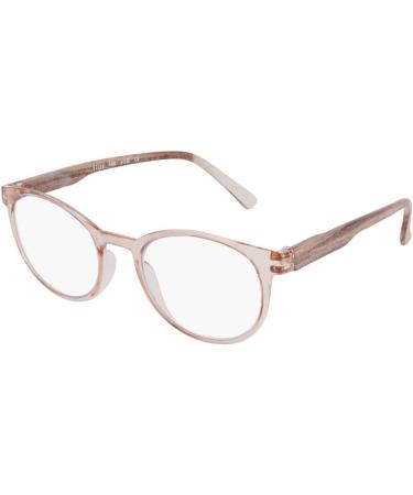 Silac-Pink Cristal 7402 Women's Reading Glasses - Light Comfortable & Durable - Diopter +3.50 - Stylish Transparent Pink Frame - Buy Online on GoSupps.com