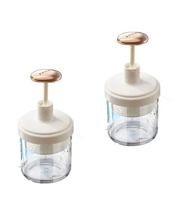 Zhenqi Shower Gel Foam Maker Deeper Cleaning Effect for Shower Gel Facial Cleanser Pale bluish white