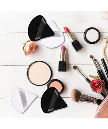 4-Piece Powder Puff Set | Triangle Makeup Sponges for Face & Body | Velour Setting Powder Puff for Loose Mineral Powder - Buy Online on GoSupps.com