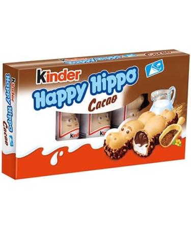 Cocoa Cream Biscuit Bundle With Kinder Happy Hippo Cocoa Cream 5x103.5g (4 Pack) - Buy Online on GoSupps.com