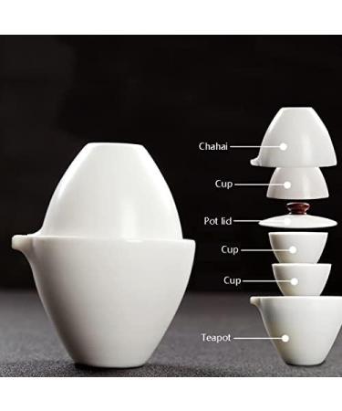 Portable Outdoor Travel Coffee Tea Set Teaware with Storage Bag Teapot Teacup Tea Sets Kettle Coffee Drinkware (Color : Black) White - Buy Online on GoSupps.com