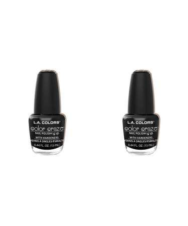 L.A. COLORS Craze Nail Polish Circuits 0.44 Ounce (Pack of 2)