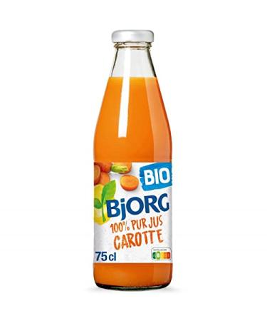BJORG - Carrot Juice 75Cl - Pack of 4