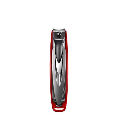 BOKIOESDE Colorful Nail Clippers Precision Tools For Easy And Precise Clipping Portable Stainless Steel Anti-Splashing Nail Cutter red S S Red