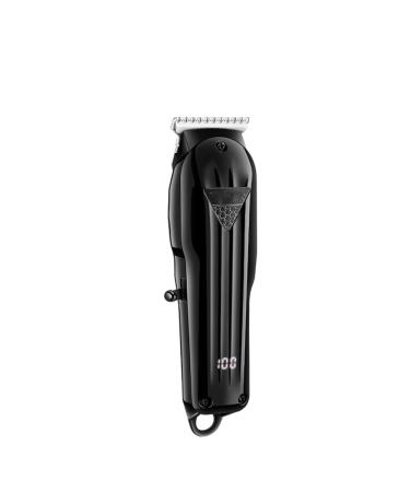 Professional Digital Display Hair Clippers for Men - Electric Hair Salon & Home Use Carving Clipper in Black - Buy Online on GoSupps.com