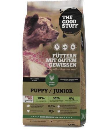 The Goodstuff Chicken Puppy/Junior | 2.5 kg | Grain-free dry food for young dogs | For particularly healthy growth | For dogs of all breeds up to 14 months
