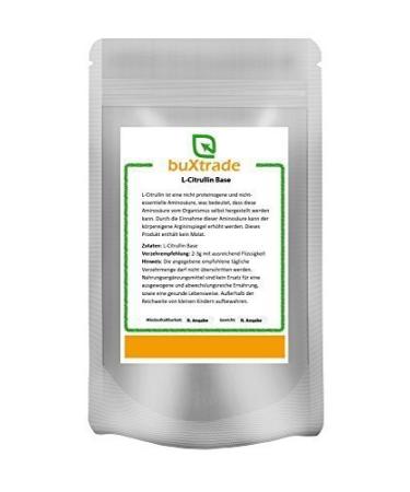 2 x 500 g L-Citrulline Base - pure | Amino acid | without malate 1 kg