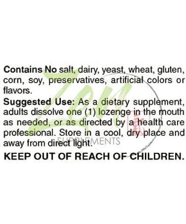 Zen Supplements Zinc Lozenges 15mg - Immune Support Antioxidant Supplement | 60-Lozenge Pack - Buy Online on GoSupps.com