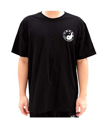 Tinymori Tai Chi T-Shirt Clothing Tee Shirt Cotton Summer Short Sleeve Kung Fu XX-Large