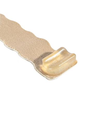 Y H M 6 pcs toe separators Bunion Corrector for Overlapping Toe Gel Toe Spacer with Fabric Sleeve Size S