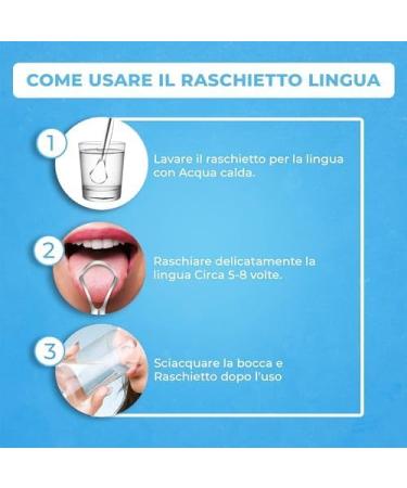 Hokin Tongue Scraper - Stainless Steel Tongue Cleaner for Bad Breath | 1PC Oral Hygiene Tool for Men & Women - Buy Online on GoSupps.com