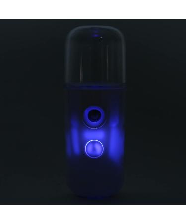 Nano Facial Mister Mini Facial Steamer Facial Mist Sprayer Handy Moisturizing Mist Sprayer Atomization Eyelash Extensions Skin Care Steamer USB Rechargeable (Water Supplementer) (30ml) - Buy Online on GoSupps.com