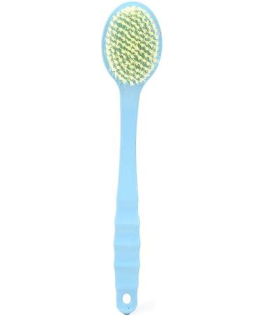 MAGT Back Brush - Anti-Slip Long Handle Bath Brush for Shower & Back Cleaning | Blue Plastic Scrubber - Ideal for All Skin Types - Buy Online on GoSupps.com