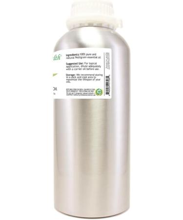 Petitgrain 32 fl oz (946 ml) Aluminum Bottle w/Plug Cap 100% Pure Essential Oil GreenHealth - Buy Online on GoSupps.com