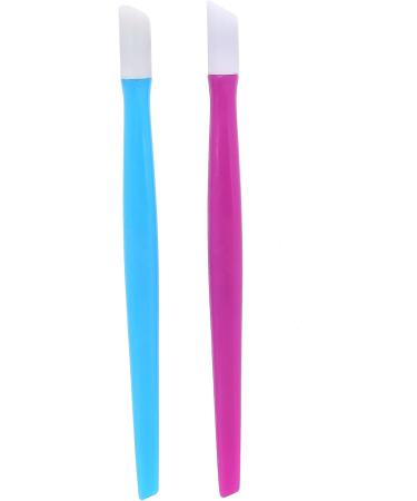 Rubber Cuticle Pusher Nail Cleaner Pusher Rubber Nail Pusher Rubber Tipped Pusher for Men and Women for Pushing Back the Cuticle and Cleaning Under the Nails - Buy Online on GoSupps.com