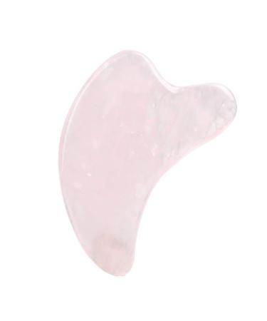 Voluxe massage scrapping plate natural scrapping plate facial care pink smooth health care scraping plate for Thanksgiving gift