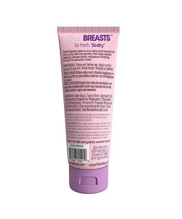 Fresh Body FB Breasts Anti Chafing Deodorant Lotion to Powder 3.4oz (Pack of 2) - Anti Chafe Cream Whole Body Deodorant for Women Inner Thighs & Areas that Sweat No Talc Aluminum and Fragrance 3.4 Fl Oz (Pack of 2) - Buy Online on GoSupps.com