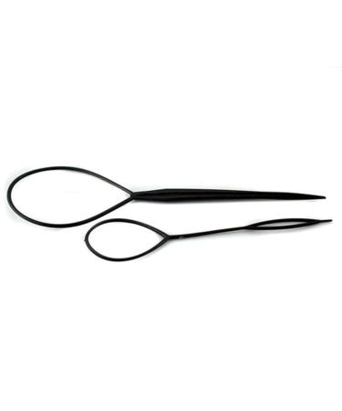 Aeromdale Hair Styling Tool Magic Ponytail Clip 2 Pack (Color Random)