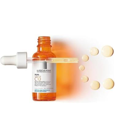 La Roche Posay Pure Vitamin C10 Serum 30ml Light Weight Brightening Facial Serum With Moisturiser - Buy Online on GoSupps.com