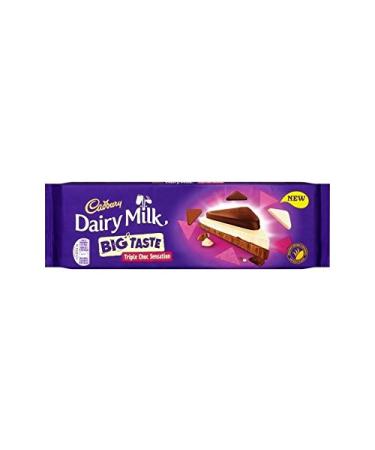 Cadbury Cadbury Cow's Milk Large Flavor Triple Chocolate 300G - Pack of 2
