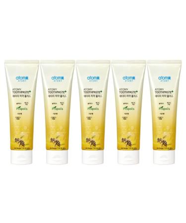 Low Fluoride Toothpaste with Propolis Extract 200g 5 Pack