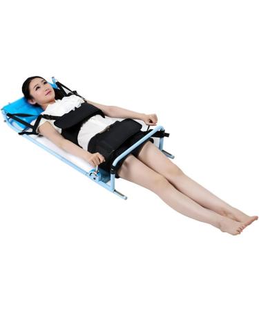Thyxg Lumbar Spine Traction Bed - Adjustable Cervical Relief with Inflatable Pillow for Home & Office Use - Buy Online on GoSupps.com