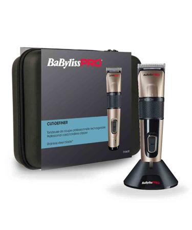 Buy Babyliss Pro Cut Definent FX862E: Professional Wireless Hair Clipper with Stainless Steel Blades & Charging Station International Shipping Available - Buy Online on GoSupps.com