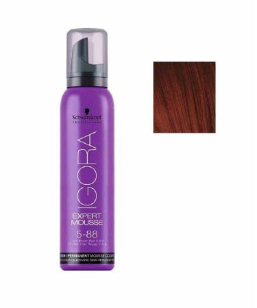 Schwarzkopf IGORA Expert Mousse 5-88 Light Brown Red Extra - Buy Online on GoSupps.com
