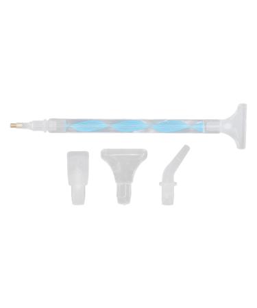 Rhinestone Picker Dotting Pen Professional DIY Dill Pen Anti Fatigue Comfortable Grip for Nail Art(blue)