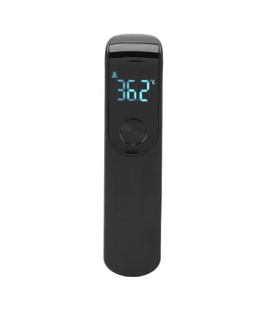 Forehead Thermometer  No Touch Digital Infrared Thermometer with Instant Read  Fever Alarm  Easy for Infants  Home  Indoor  Outdoor(Black)