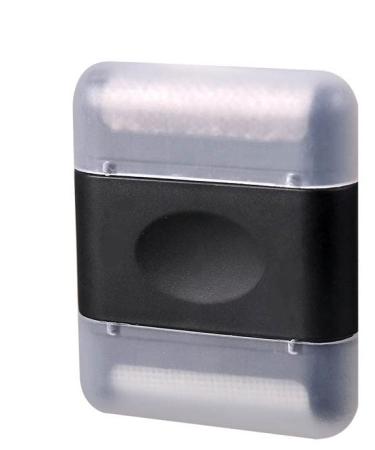 Manual anti-pilling razor epilator reusable double brush head with lid portable effective cleaning mat plush clothing (black)