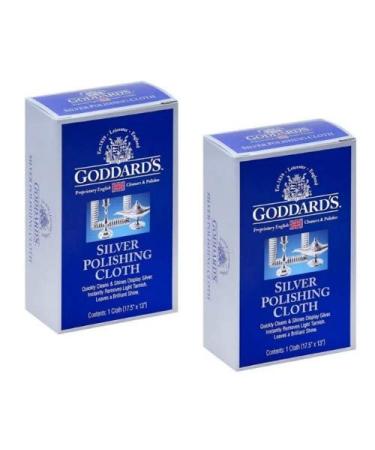 Goddards Silver Polish Foam Silver Jewelry Cleaner for Antiques,  Accessories, Ornaments & More Silver Cleaner for Silverware Protection  Tarnish Remover for Jewelry w/Sponge Applicator (6 oz)