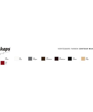 Kaps Shoe Heel & Sole Restorer Scuff Cover Contour Wax - Middle Brown (139) - Buy Online on GoSupps.com