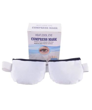 Heating Eye Compress Mask Microwave Activated Eye Moisturizing Relief for MGD Dry Eyes Styes Puffy and Irritated Eyes  Reusable Eye Mask