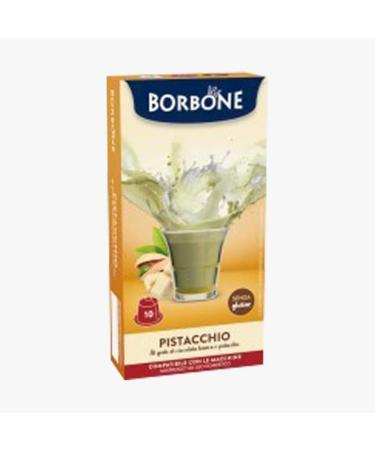 CAFF BORBONE 60 Caffe Borbone Capsules compatible with Nespresso White Chocolate and Pistachio Drink - L'Emperorio del Caff