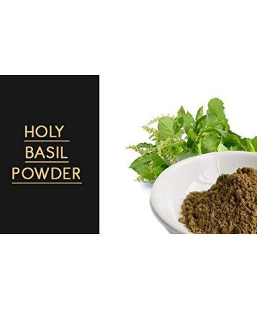 Organic Holy Basil Powder (Tulsi) - 5lbs (80oz) | Naturevibe Botanicals - Buy Online on GoSupps.com