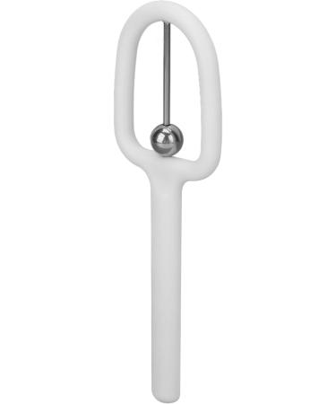 Brrnoo Tongue-Tip Exercise Device | Alloy Tongue Training & Mouth Muscle Trainer (White) - Improve Oral Skills & Fitness - Buy Online on GoSupps.com