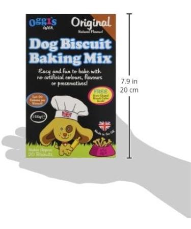 Oggi's Oven Dog Original Flavoured Biscuit Baking Kit with Cutter 150g Dog Biscuit - Buy Online on GoSupps.com