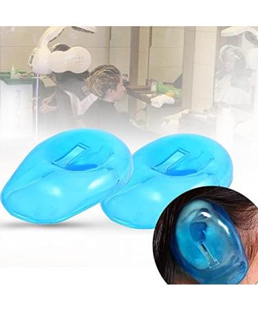 Blue Hair Color Earmuffs 2pcs - Protects Ears from Stains - Perfect for Home or Salon Use - Buy Online on GoSupps.com