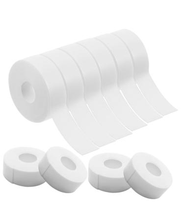 Ipetboom 10 Rolls Eyelash Tape Tool Lash Extension Supplies Eye Skin Tape DIY Lash Grafting Tape Lash Extension Tape Eyelash Grafting Tape Adhesive Lash Tape Foam Eyes White Patch