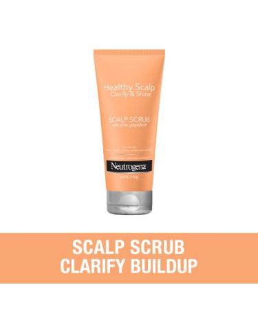 Healthy Scalp Clarify and Shine Scalp Scrub with Pink Grapefruit - Exfoliating Cleaner Hair Mask with Vitamin C - Buy Online on GoSupps.com
